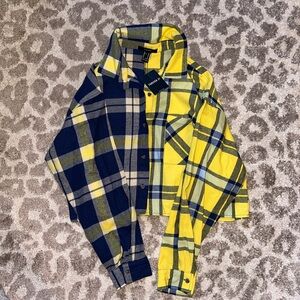NWT Forever 21 Cropped Flannel